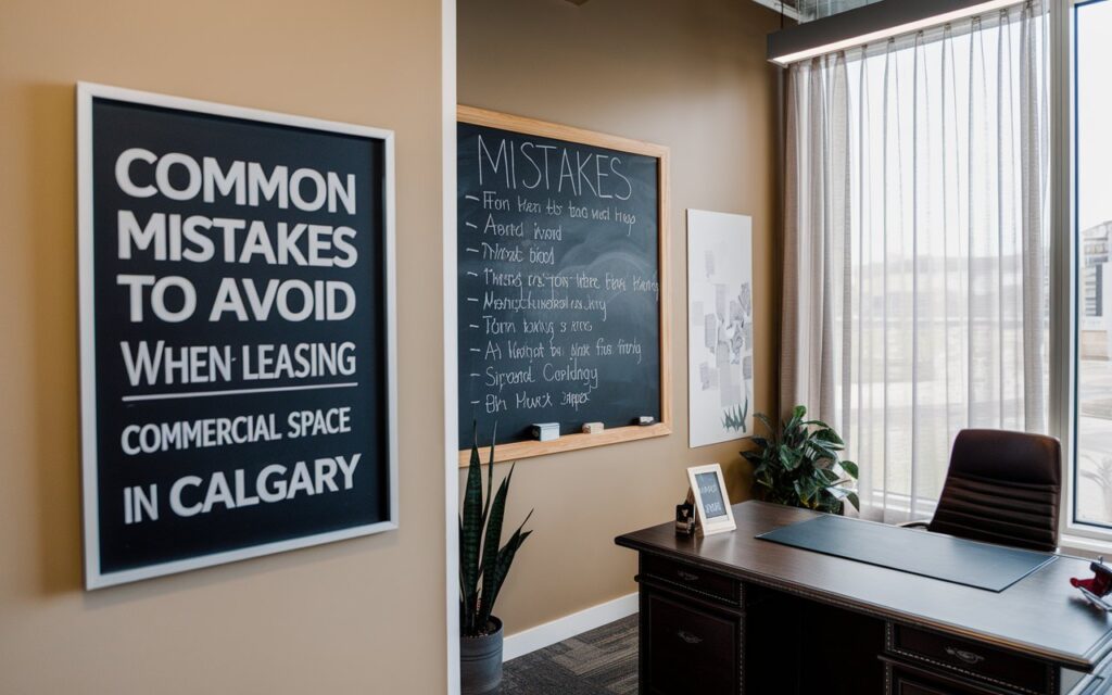 Common Mistakes to Avoid When Leasing Commercial Space in Calgary